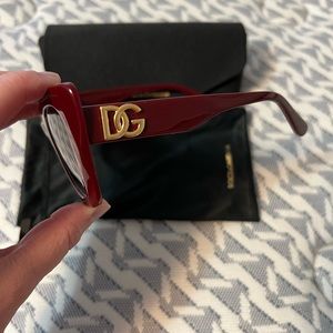 Dolce & Gabbana women’s sunglasses bordeaux dark brandy